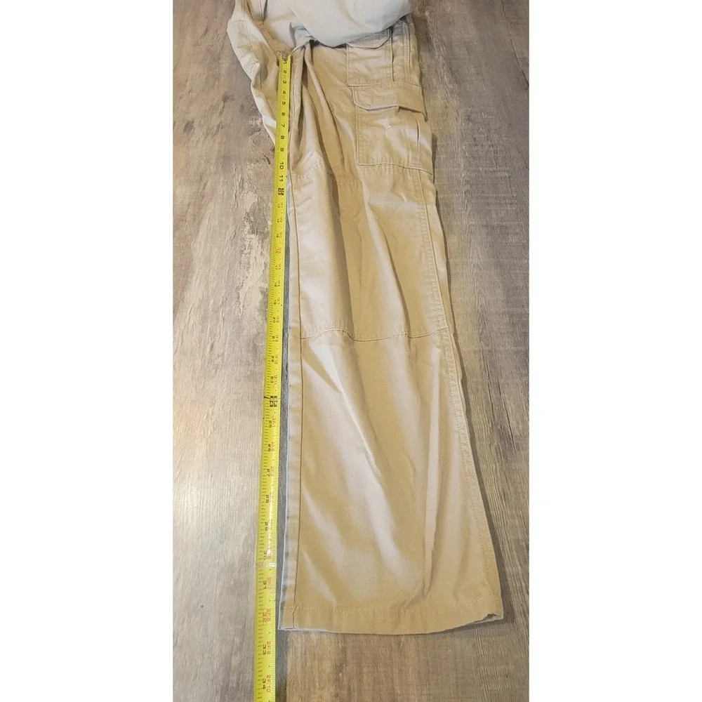 5.11 Tactical Mens 30x34 74273 Cargo Utility Work Pants Beige Khaki Tan